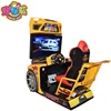 SQV Kids/adult driving run video electronic coin operated simulator arcade 4d racing car game machine