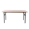 Good quality plywood rectangular banquet folding dining stock table