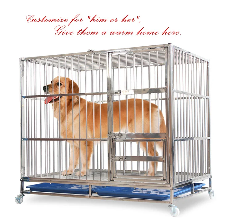 Decorate Wire Xxl Dog Crate Large Dog Kennels Dog Cage With Wheels