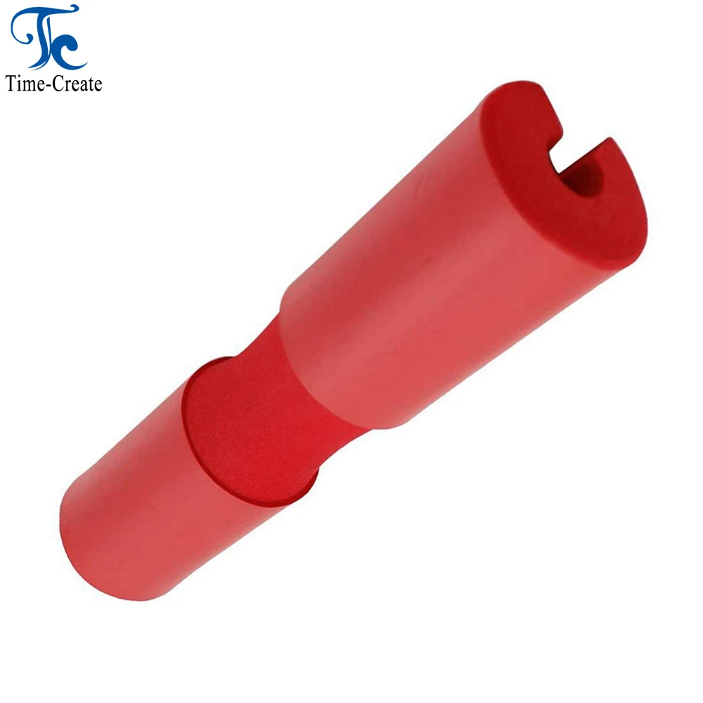 
Barbell Pad Supports Squat Bar Weight Lifting Pull Up Gripper Neck Shoulder with belt  (60821383450)