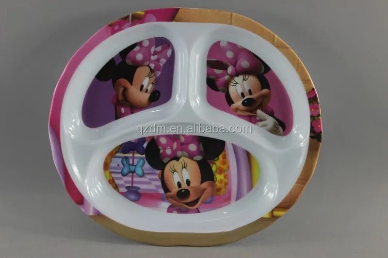 Kid's Melamine Round Plate Food grade