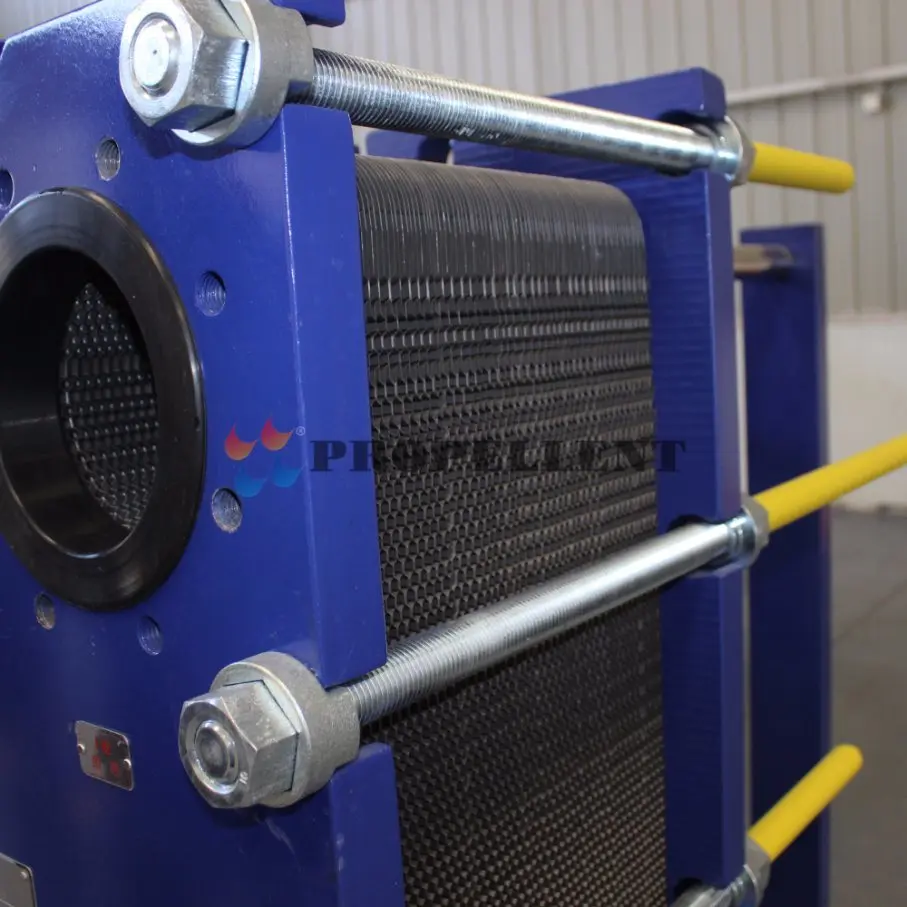 
Hastelloy AISI316 Frame Plate Heat Exchanger for Food and Beverage cooling Pasteurization 