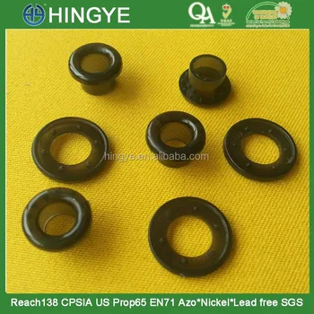 plastic eyelets