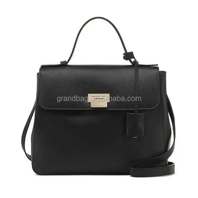 top handle bag with strap