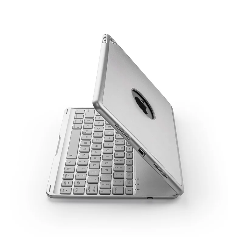

new design foldable smart keyboard case for ipad, Black silver rose gold golden