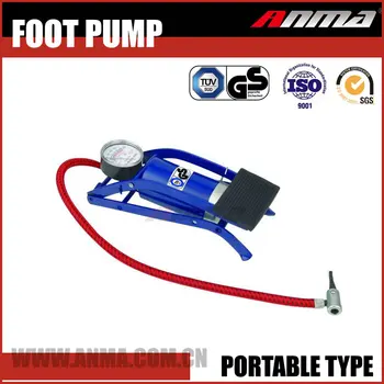 Portable Best Tire Pump Single Cylinder Auto Car Tire Foot Air Pump ...