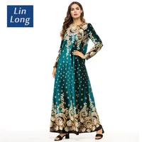 

Long sleeve indonesia women long muslim dress