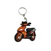Custom cheap items to sell soft pvc motorcycle keychains
