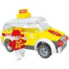 wholesale best selling toddlers the city taxi talking plastic building block toy