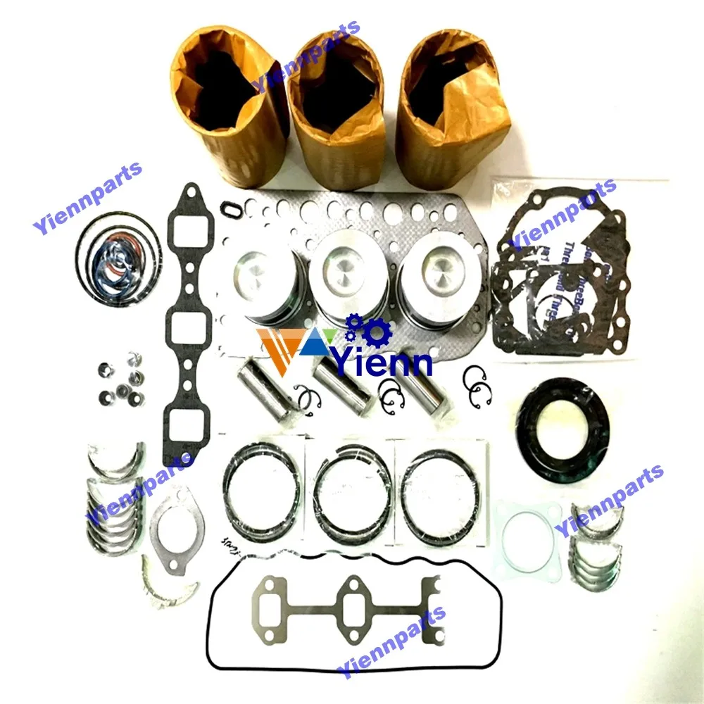 3tn75 Overhaul Rebuild Kit For Yanmar 3tn75e-rksl 3tn75e-s 3tn75-rj ...