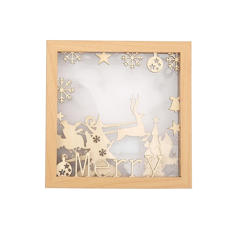 New Design Led Lighting 3D Picture Shadow Box Photo frame for Home Decoration