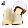 Eco-friendly Fancy Paper Printing Gold Hot Stamping Round Spine Hardcover Book