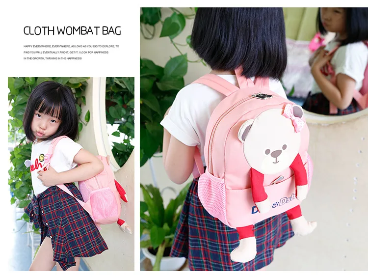 Children Kindergarten Shoulder Bag Cartoon Cute Small Backpack