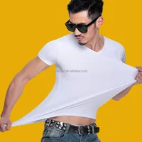 

95% Polyester 5% Spandex Mens Slim Fit Gym T Shirt