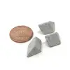 Triangle Shape Porcelain Polishing Media Ceramic Media For Fine Polishing