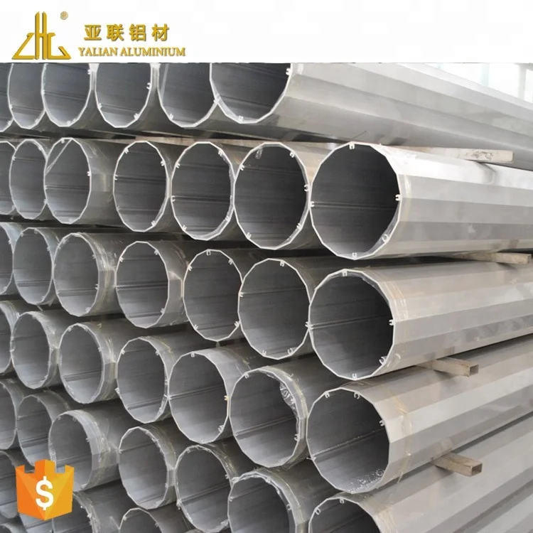 Good! Powder Color Coated Aluminum Octagon Tube/ Alloy 6063 Straight