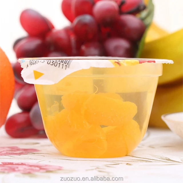 wholesale delicious sweet orange soft jelly