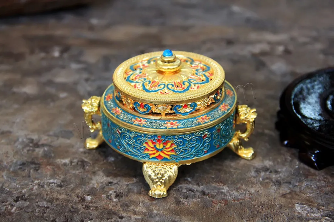 High Quality Bulk Wholesale New Design Copper Alloy Enamel Incense