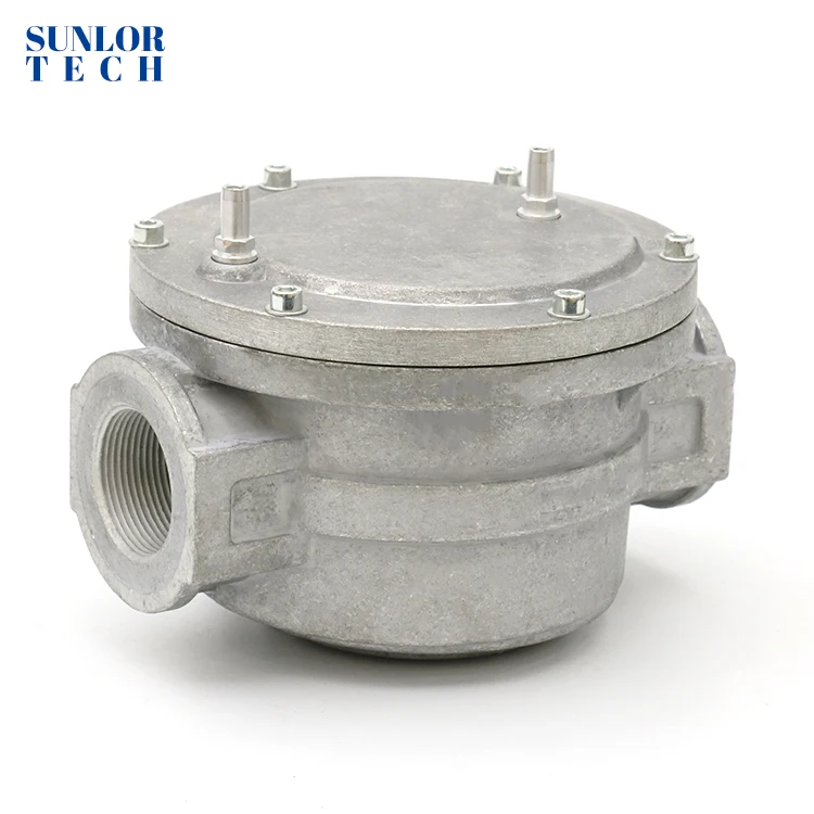 Furance gas combustion system fuel gas filter
