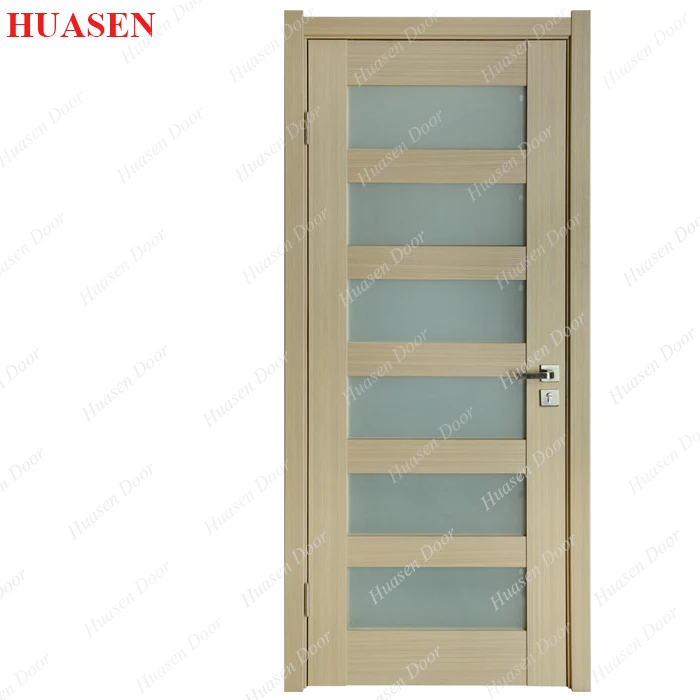 Glass Insert Solid Frame Mdf Pvc Interior Wood Door Buy Glass Insert Door Solid Frame Door Mdf Pvc Interior Wood Door Product On Alibaba Com