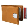 Custom Wholesale Best Selling Amazon RFID Blocking Classical Men Genuine Leather bifold Wallet rfid wallet Slim Pocket Wallet