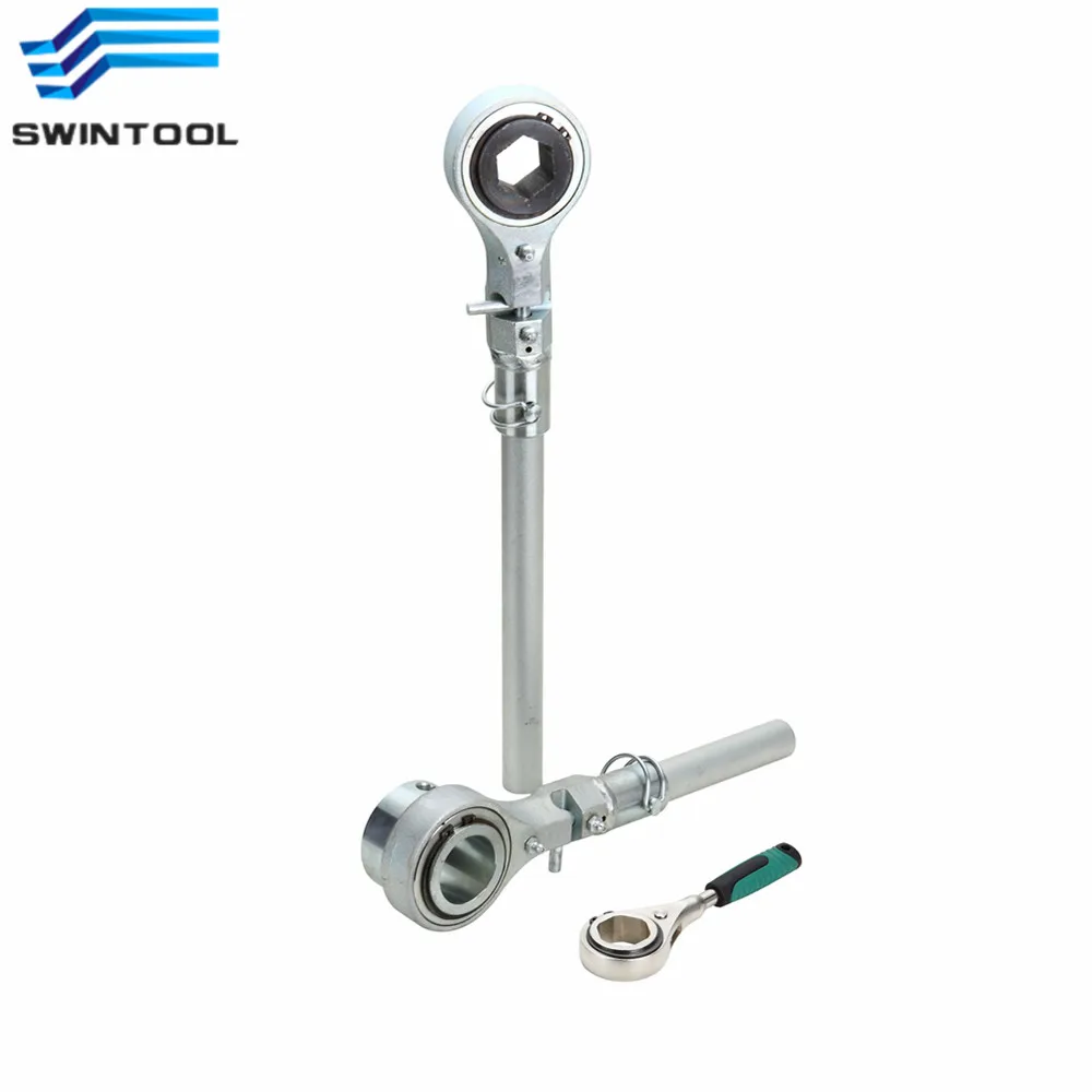 Plate Eye Ratchet Turnbuckle With Wrench Handle Buy Rotating