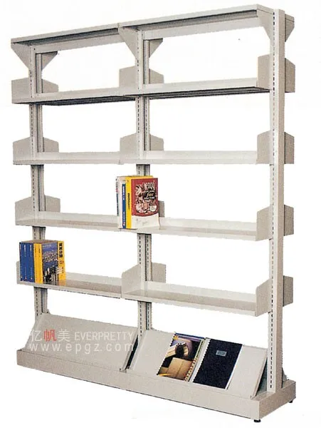 zrshygs Book Rack Holder Scaffale da scaffale da Libro in Metallo Scaffale Triangolare in Ferro Libreria scaffale organizzatore BK