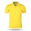 Wholesale Fashion 100% Polyester Plain Color Men's Golf Dry Fit Polo Shirt