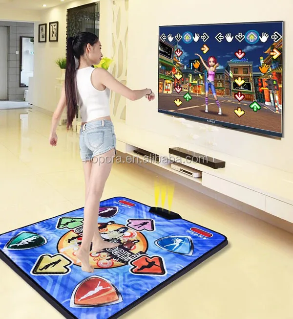32 bit PC USB TV 2 in 1 Wireless Dance Mat Dancing Pad  9.jpg