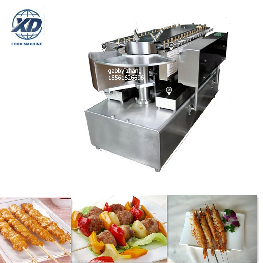 Electric BBQ Grill 6/8/10 Sticks Automatic Revolving Vertical Grill Timing  Barbecue Tools Smokeless Mutton BBQ Skewers Machine