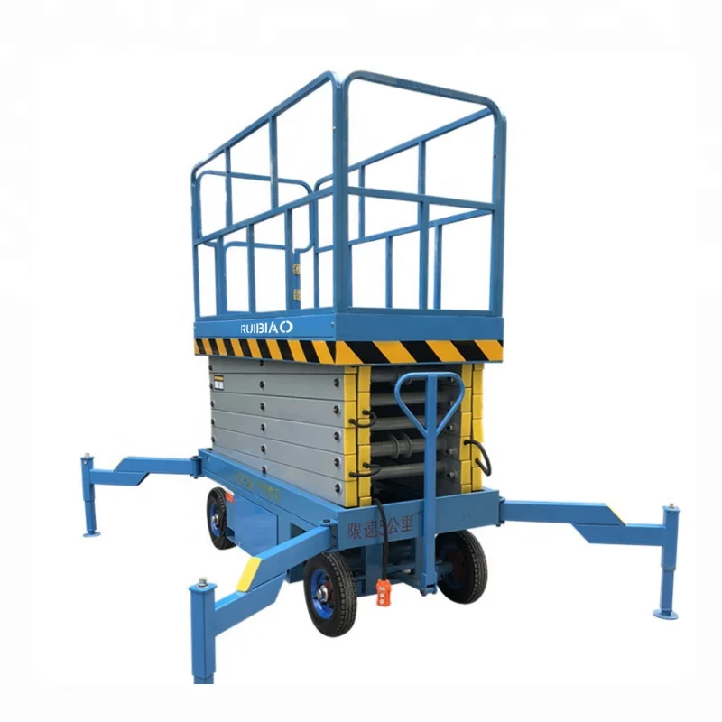 2019 Mobile Hydraulic Man Lift Small Electric Scissor Lift For Painting