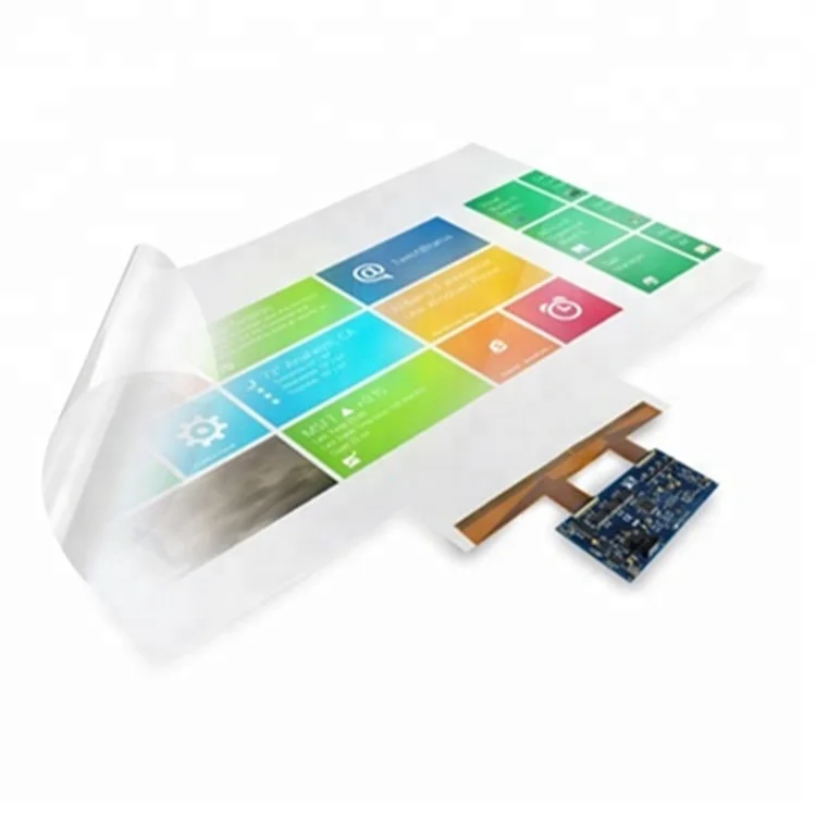 

49inch ultrathin capacitive interactive multitouch foil film, Transparent