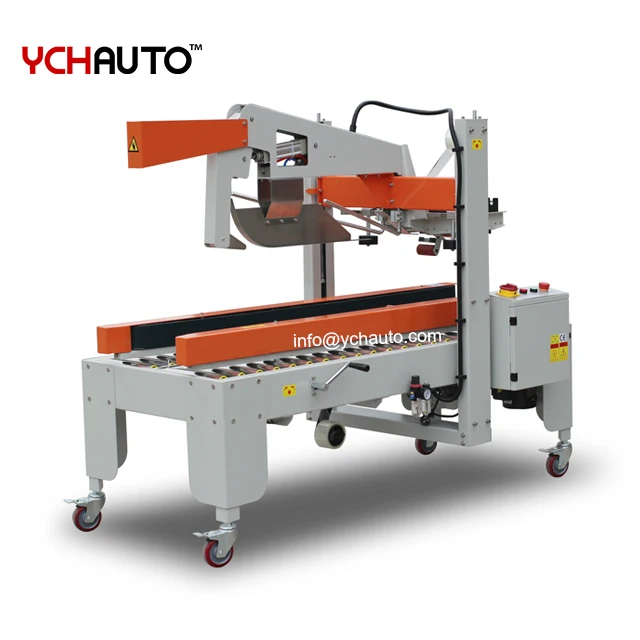 Fully Automatic Flap Folding Carton Box Sealer Tapping Machine Buy Carton Sealer Machine