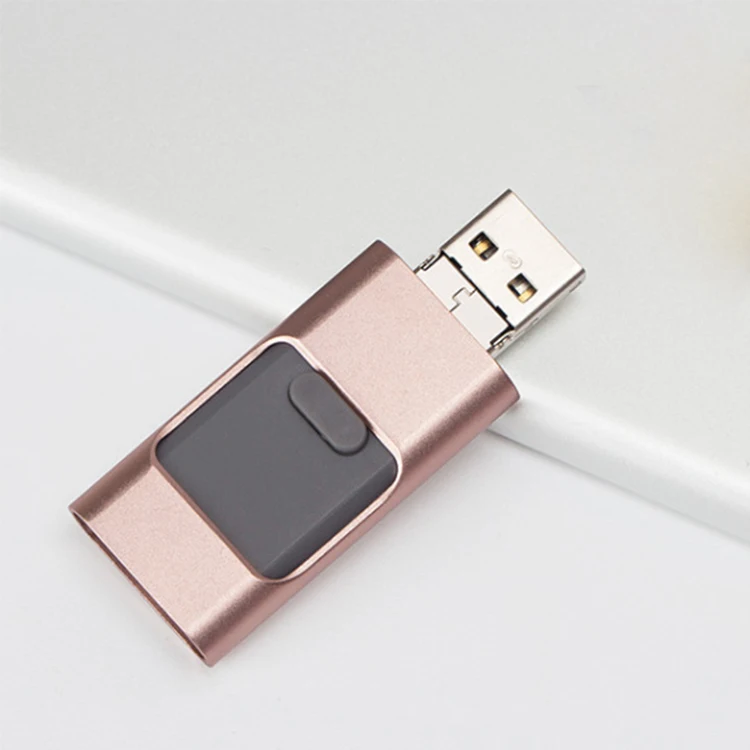 Multi Function iOS Android Usb Stick Otg Flash Drive 3 In 1 Usb Memory Stick - ANKUX.COM