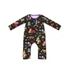 Baby Boys Romper Mickey Mouse Long Sleeve Baby Rompers Clothes