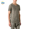 2018 new product Top Quality Plain Men's Cotton Spandex Tshirts with elastic for men clothing