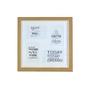 Concise and Eco-friendly Wall Hanging and table standing Family Decoration Pine Wood multi photo Picture Frame