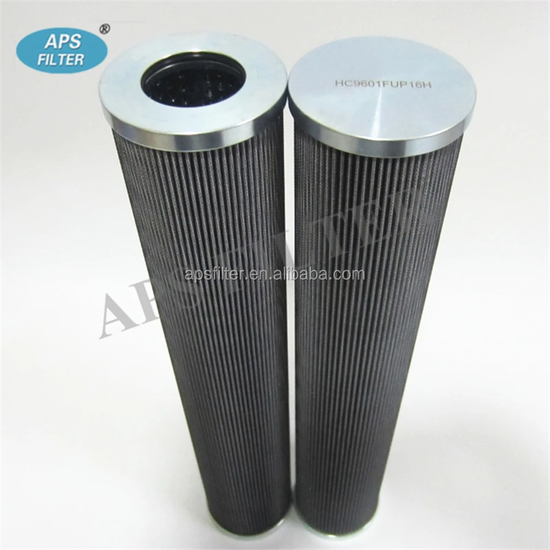 Replace 3 Micron Filter Hc9601fdp16h Hydraulic Oil Filter Cartridge ...