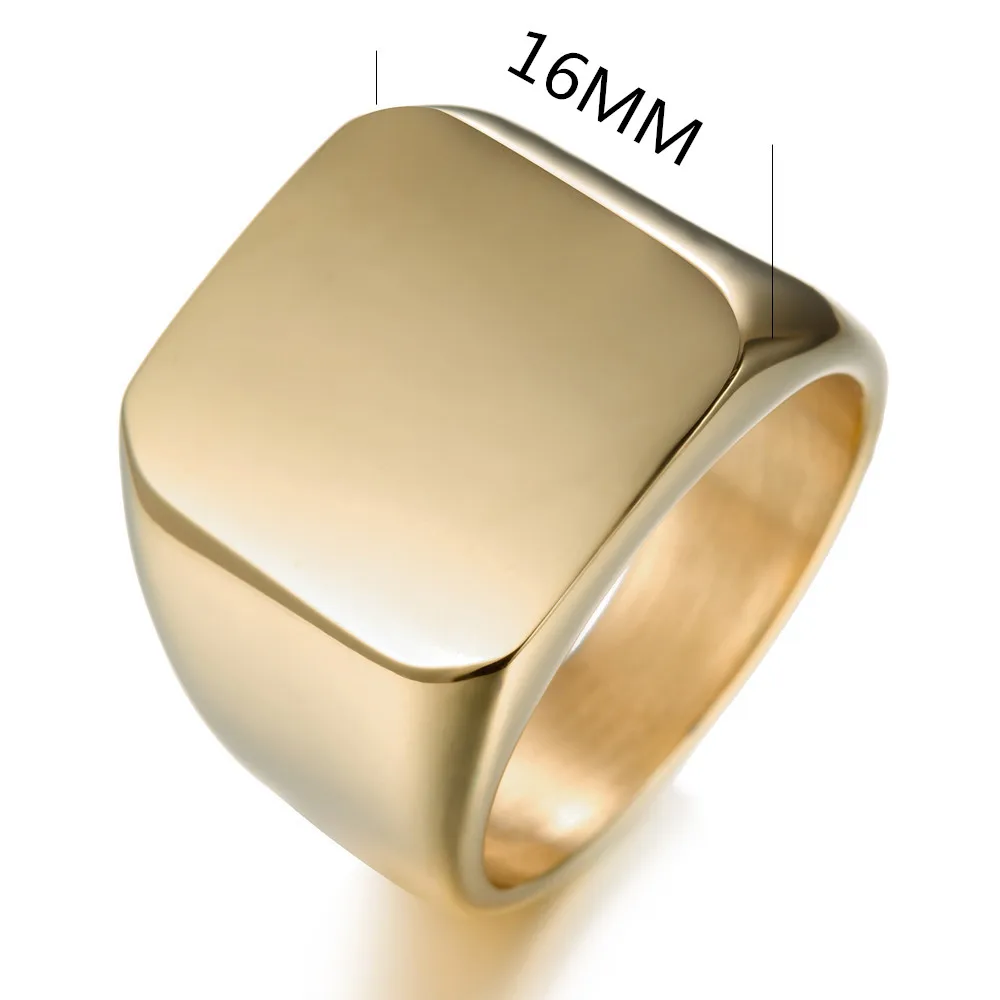 wholesale mens stainless steel plain craft design custom finger