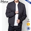 Chest Pocket Deep Grey Latest Design Bomber Jackets for Men