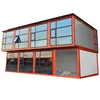portable shipping prefab container modular unit construction site office steel frame 20ft house for russia malta