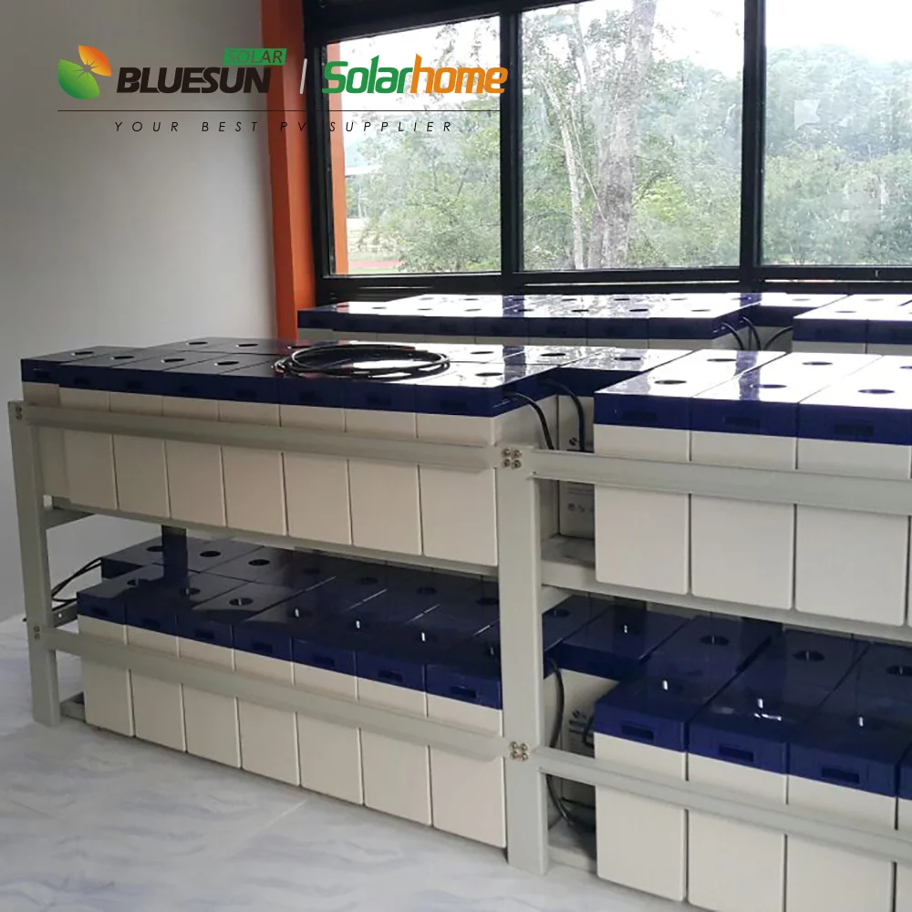 
Bluesun GEL 12V 90ah 100ah 200ah 250ah lipo gel 12v series solar battery factory price 