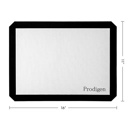 

Foldable anti-slip small silicone baking pad mat bread pan liner, Pantone color