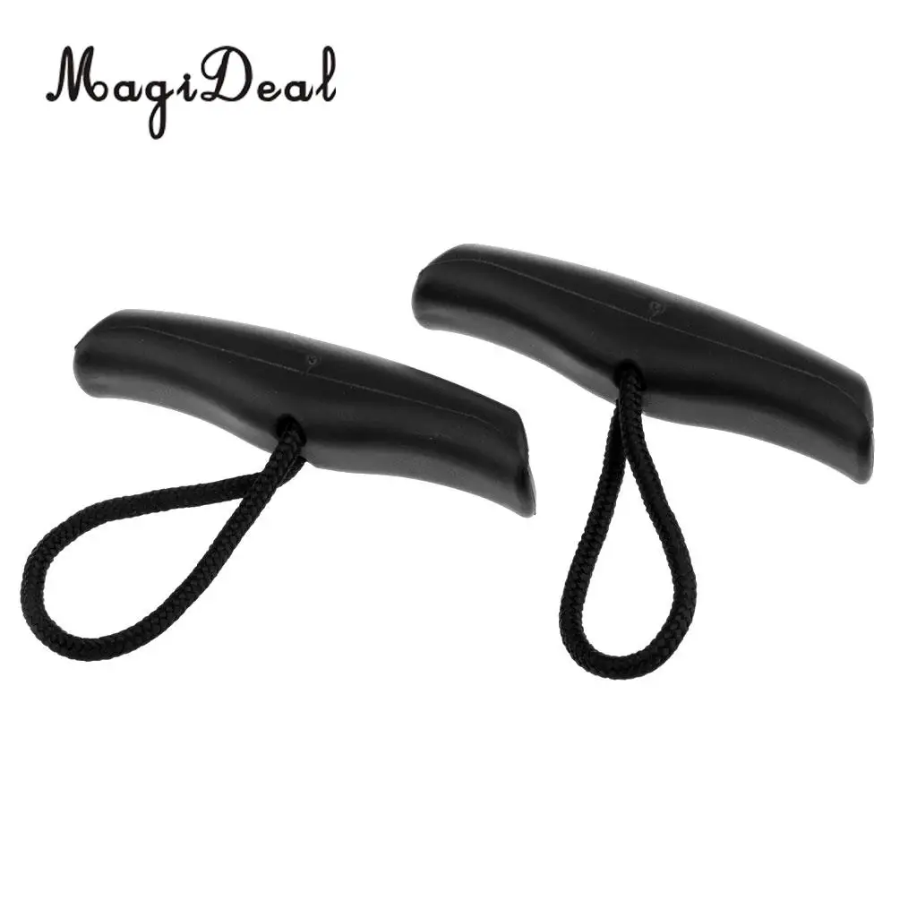 2x Nylon Kayak Marine Carry Toggle Handle Boat Replacement with Deck Loop 