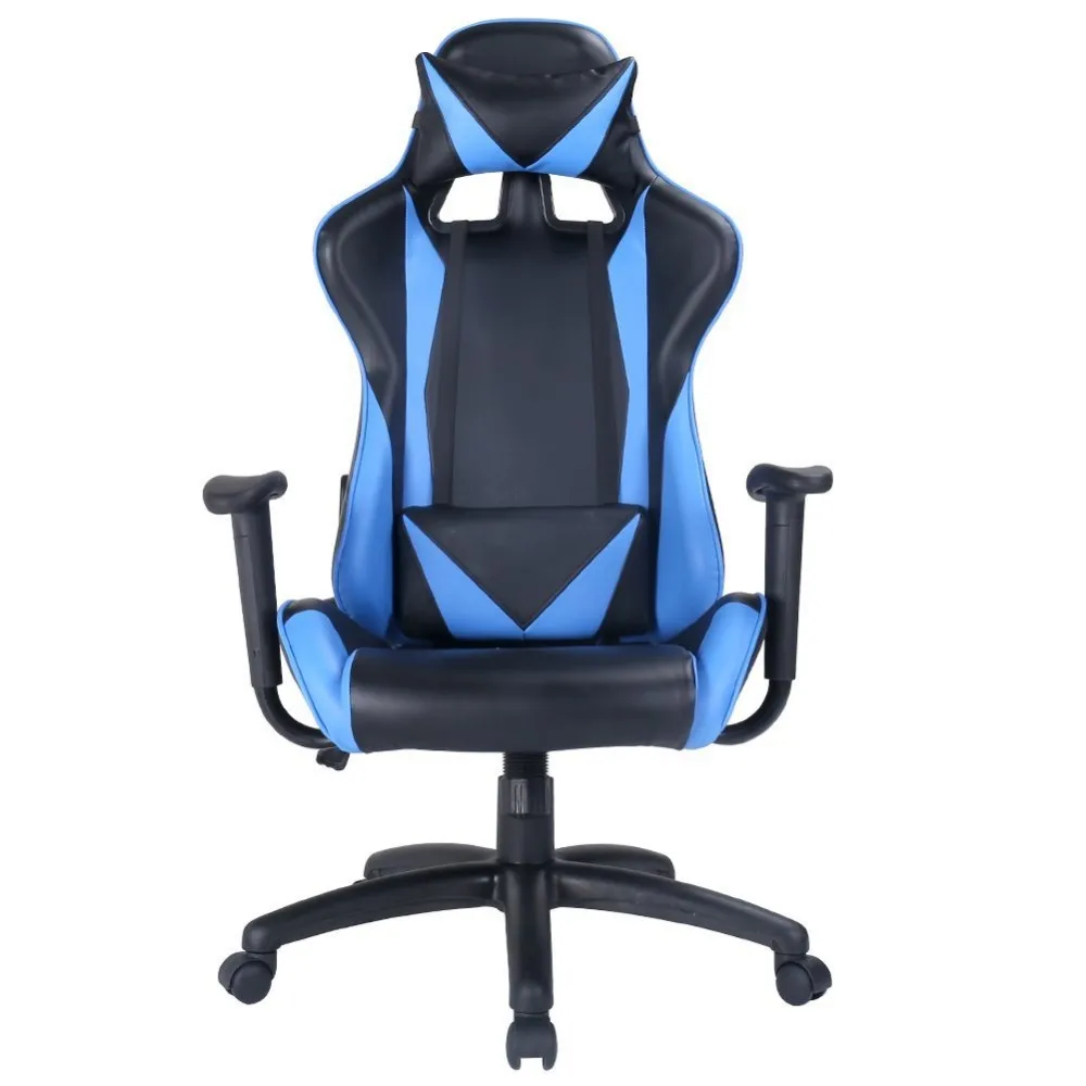 Modern Gaming Office Chair Racing Chair Computer Chair With Footrest ...