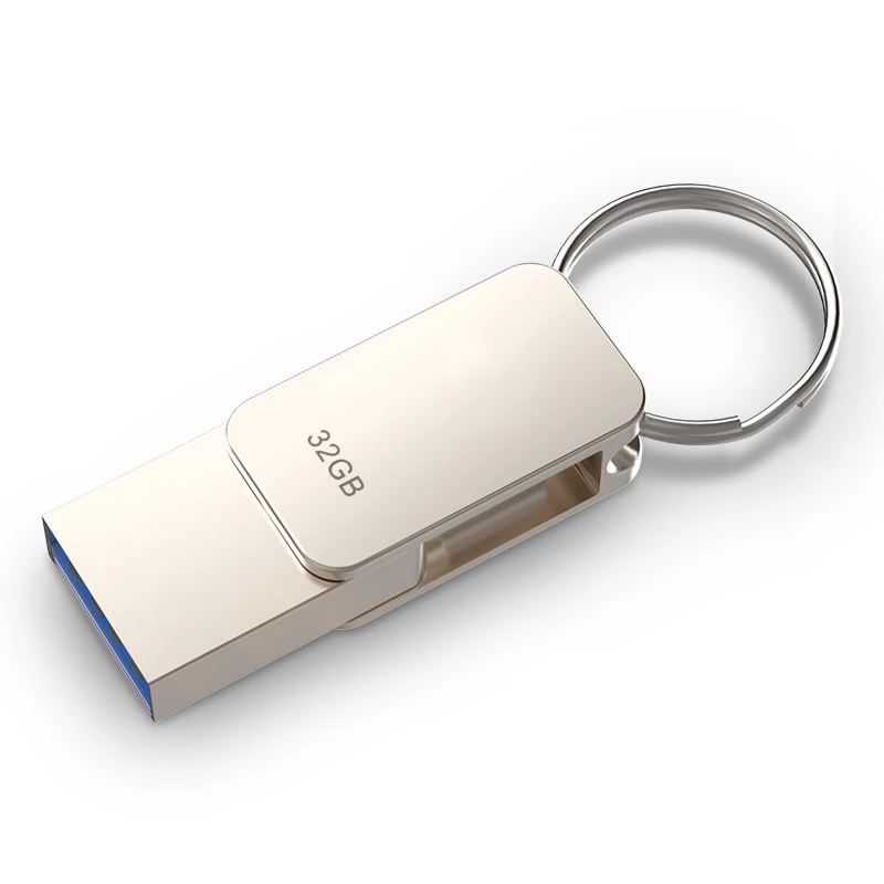 

Metal Brand Logo Usb Type C Pendrive Thumb Drive 16GB Memory Stick