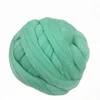 Top Quality Natural Dyed Wool Felting Roving Woolen Chunky Yarn