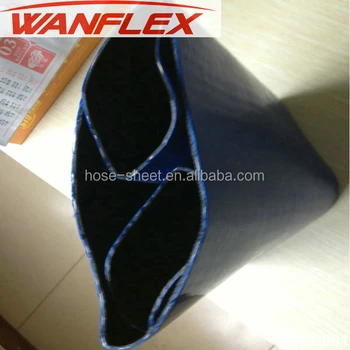 Collapsible Water Discharge Hose 1 2 3 4 5 6 8 10 12 Inch Pvc Layflat