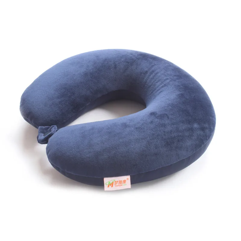 Solid Neck Support Pillow Microbead Travel Neck Pillow For Sleeping And