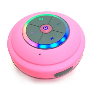 Waterproof Bluetooth Speaker LED Light iPhone